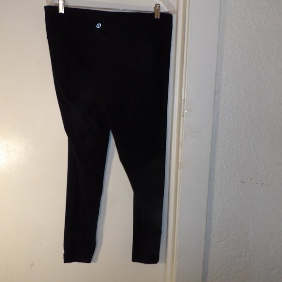 Spalding Black Yoga Capri Pants Sz 1X - Picture 6 of 6